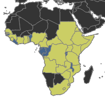 Megaponera_Distribution_Africa